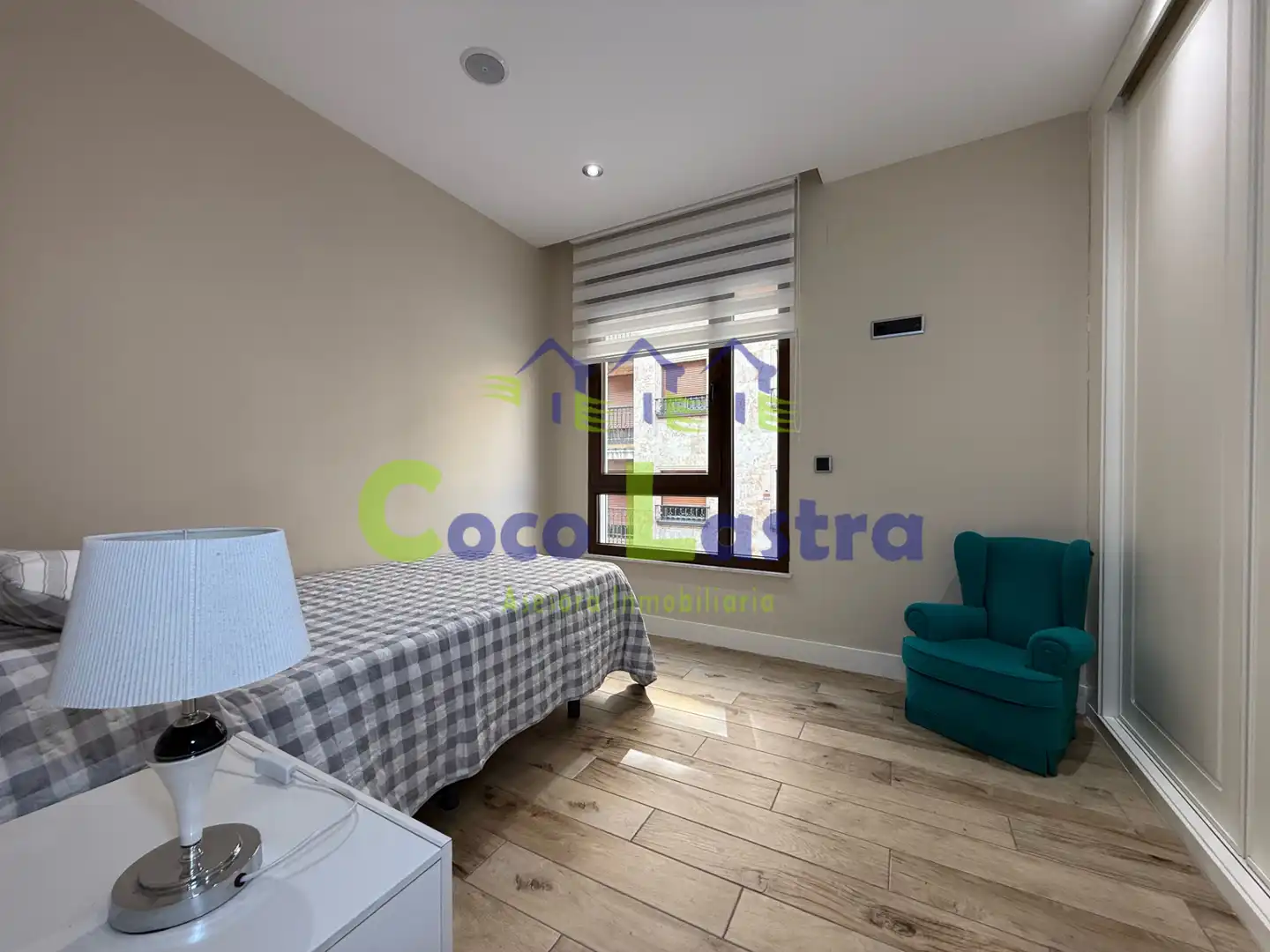 Bedroom of Flat for rent in Salamanca  with Heating, Furnished and Oven