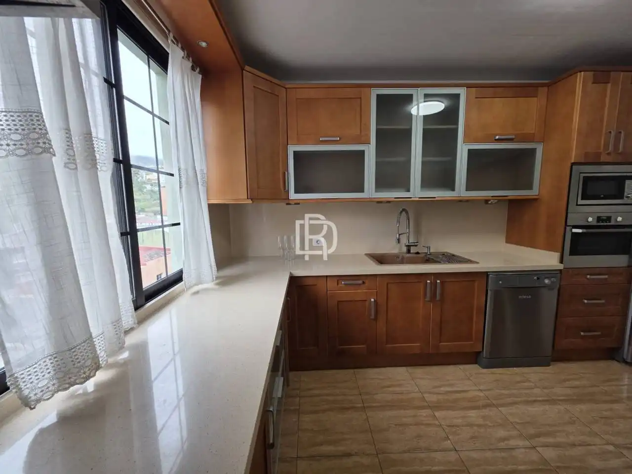 Kitchen of Flat for rent in Icod de los Vinos  with Furnished and Balcony