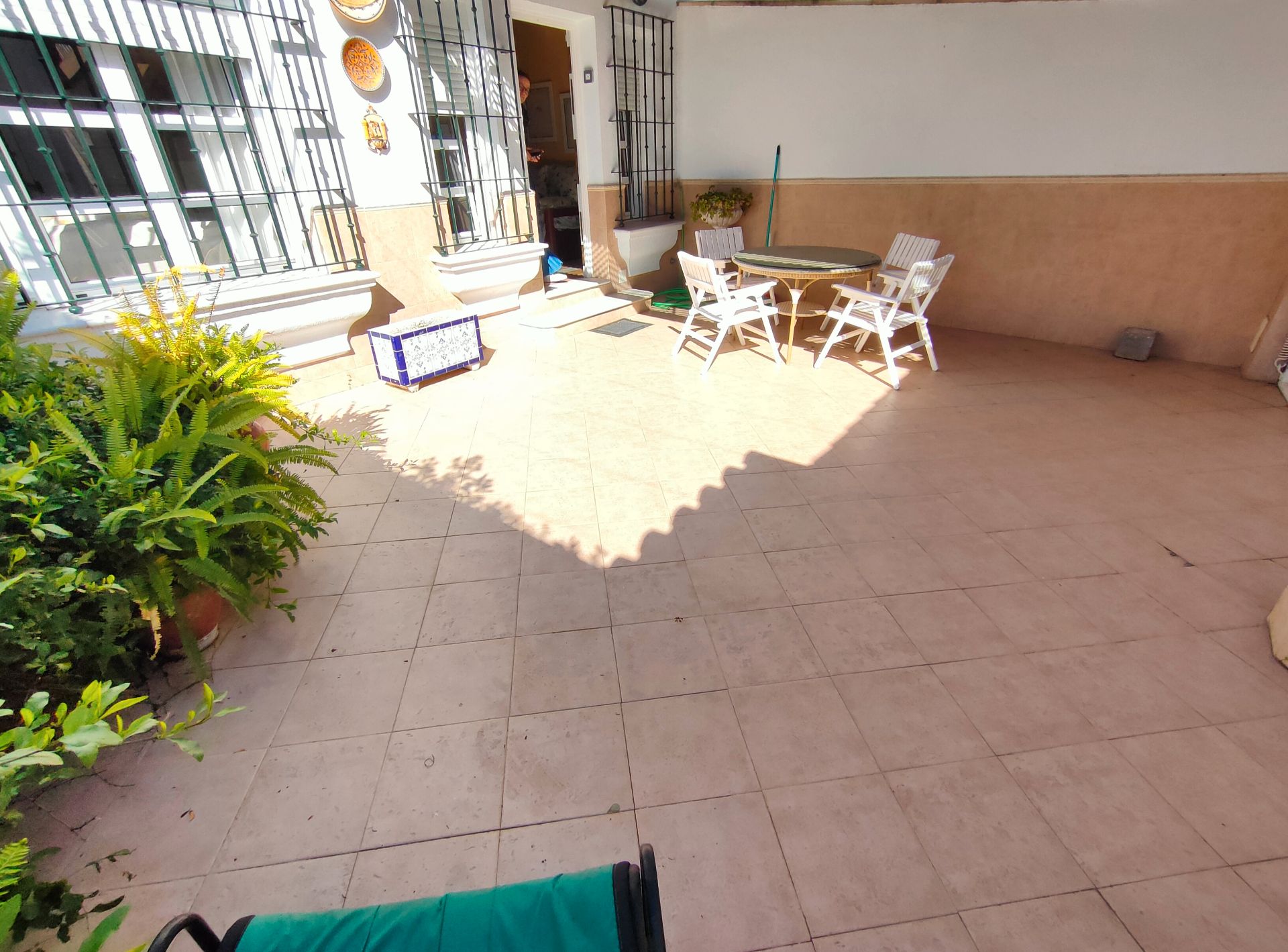 Jardí de Casa adosada en venda en El Puerto de Santa María amb Aire condicionat, Calefacció i Terrassa