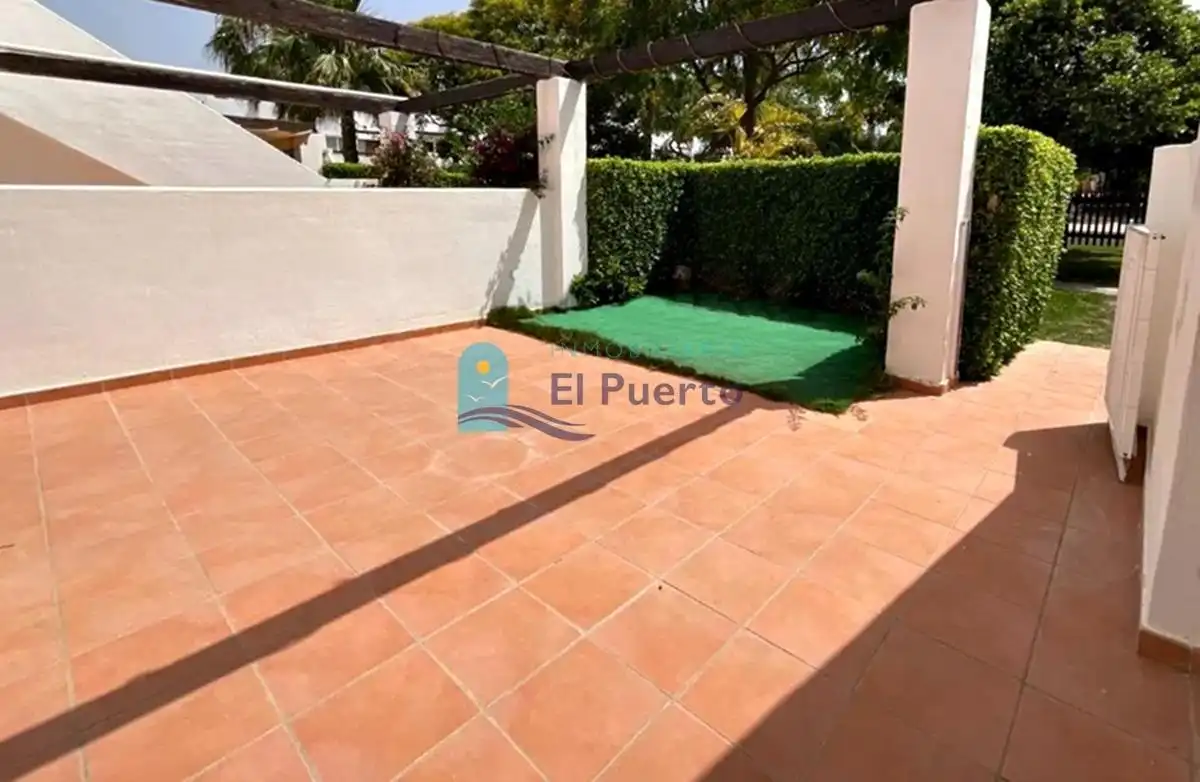 Terraza de Piso en venta en Alhama de Murcia con Jardín privado, Terraza y Amueblado