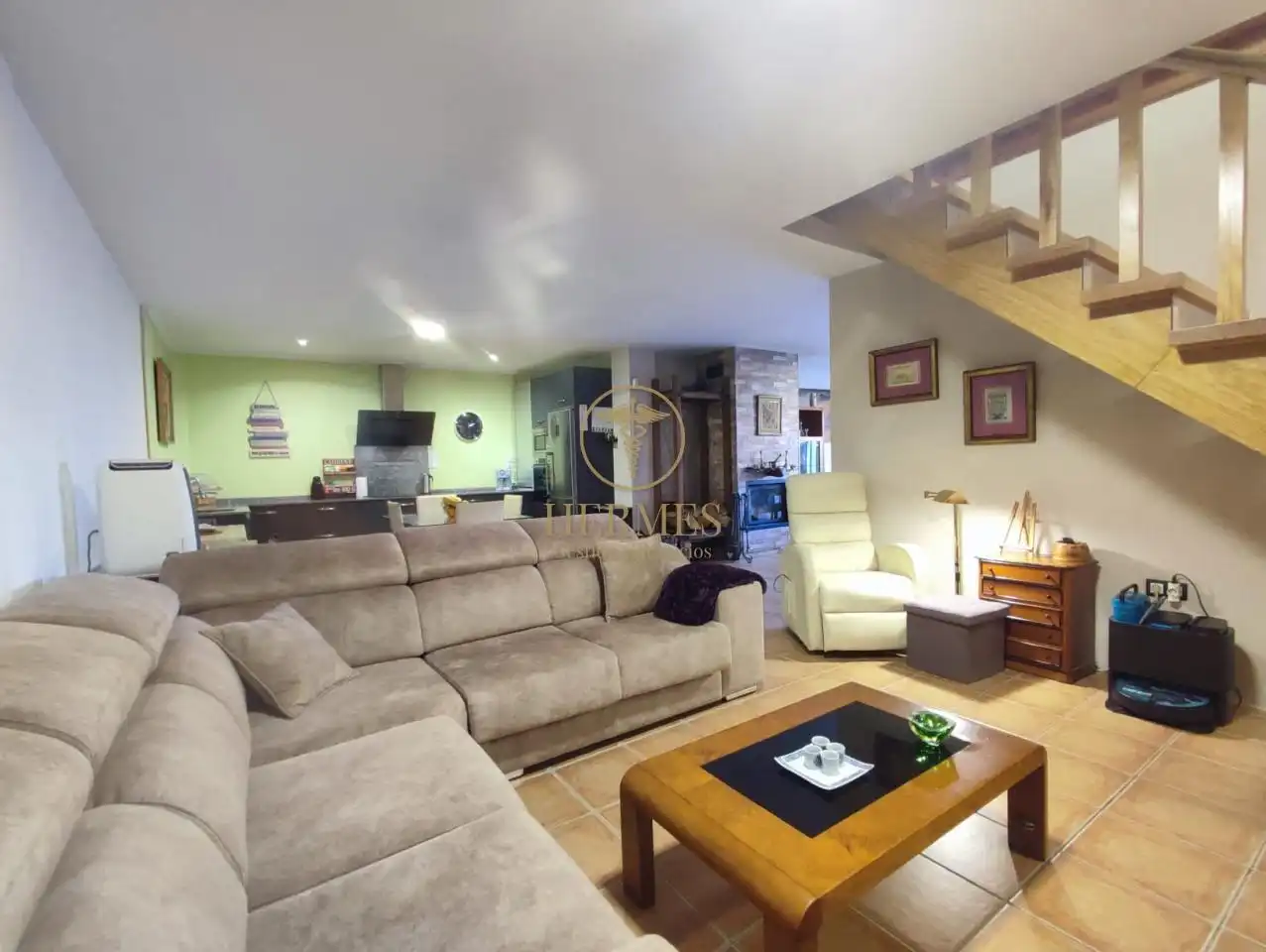 Sala de estar de Casa o chalet en venta en Mos con Calefacción, Jardín privado y Terraza