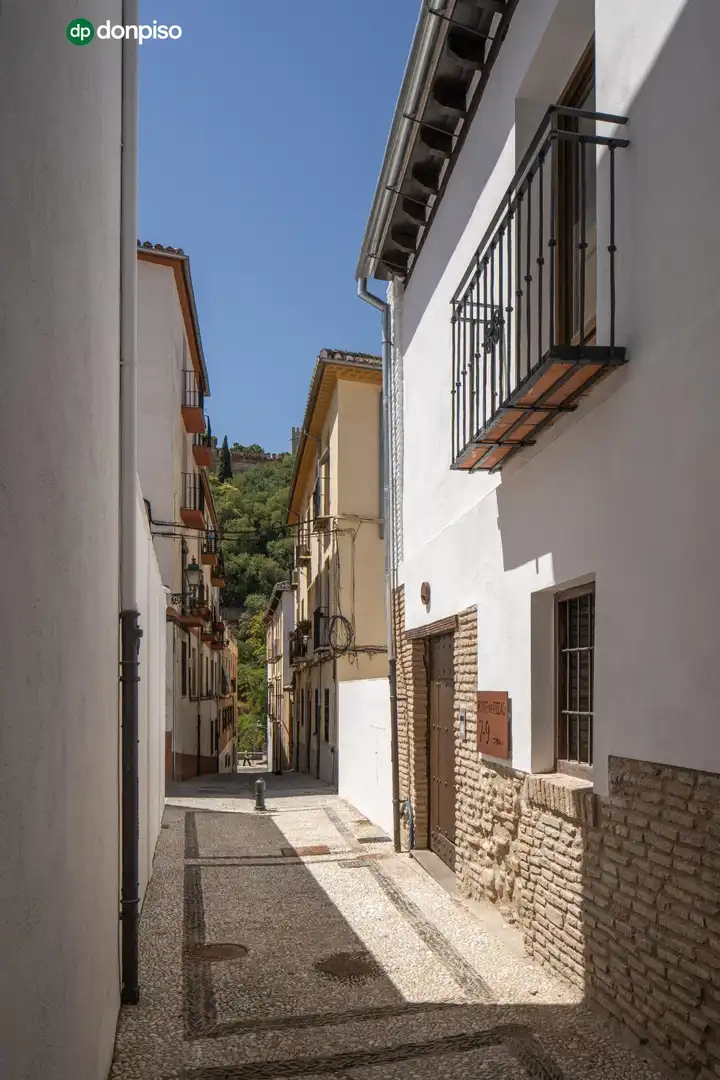 Exterior view of Flat for sale in Granada  with Air Conditioner