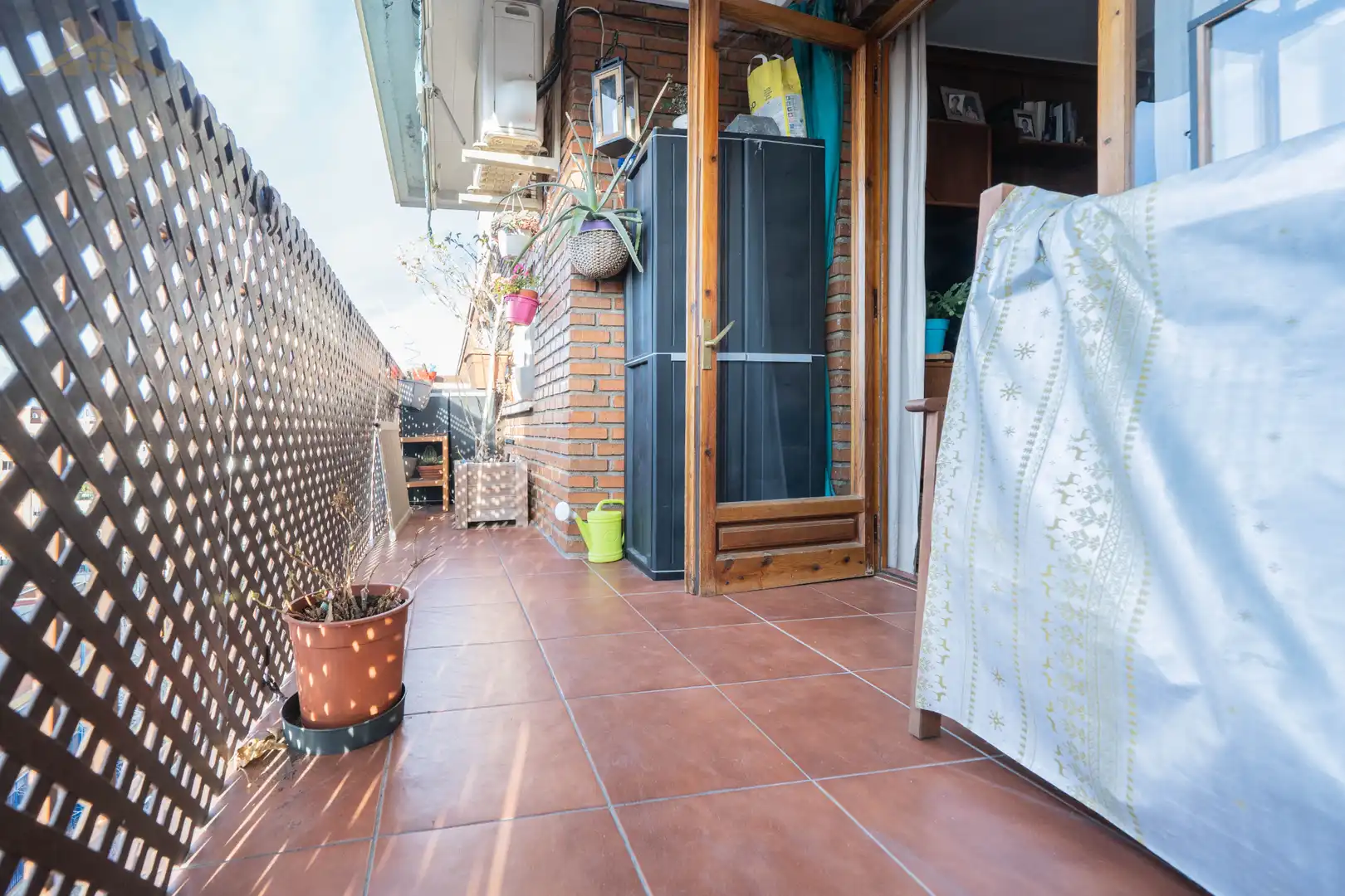 Balcony of Flat for sale in Móstoles  with Air Conditioner and Terrace