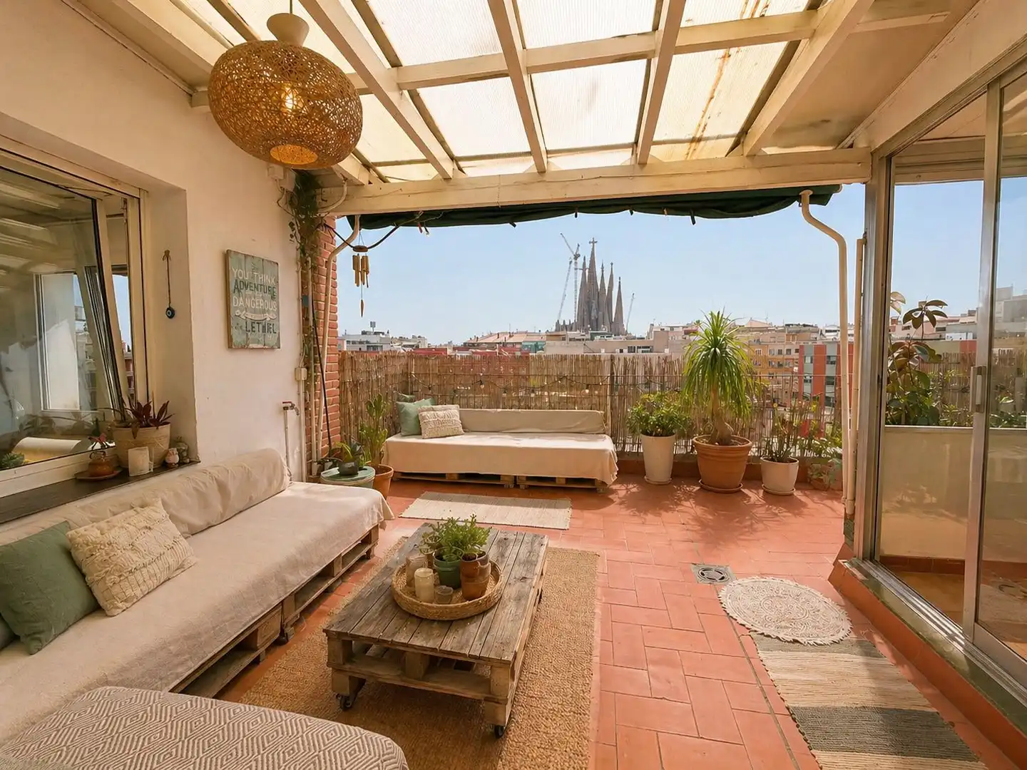 Terrace of Attic for sale in Barcelona  with Air Conditioner, Heating and Parquet flooring