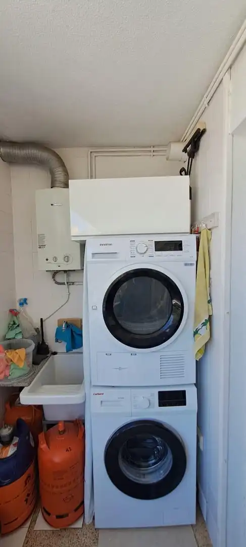 Kitchen of Flat for rent in  Palma de Mallorca  with Air Conditioner, Terrace and Furnished