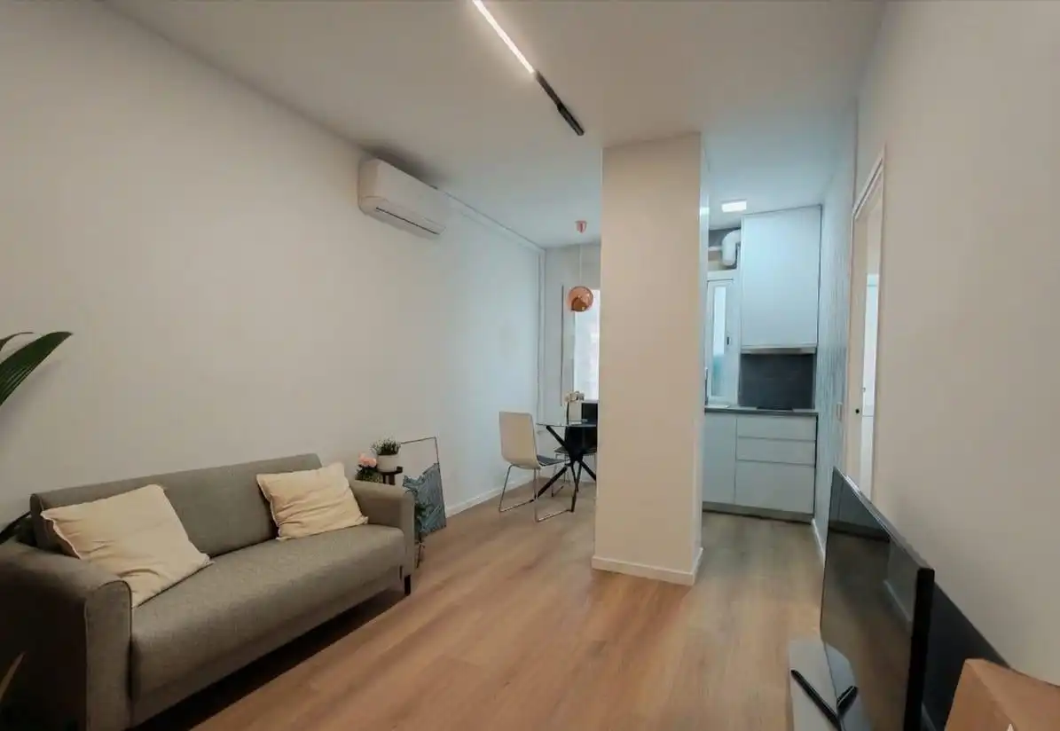 Wohnzimmer von Wohnungen zum Verkauf in L'Hospitalet de Llobregat mit Klimaanlage und Möbliert