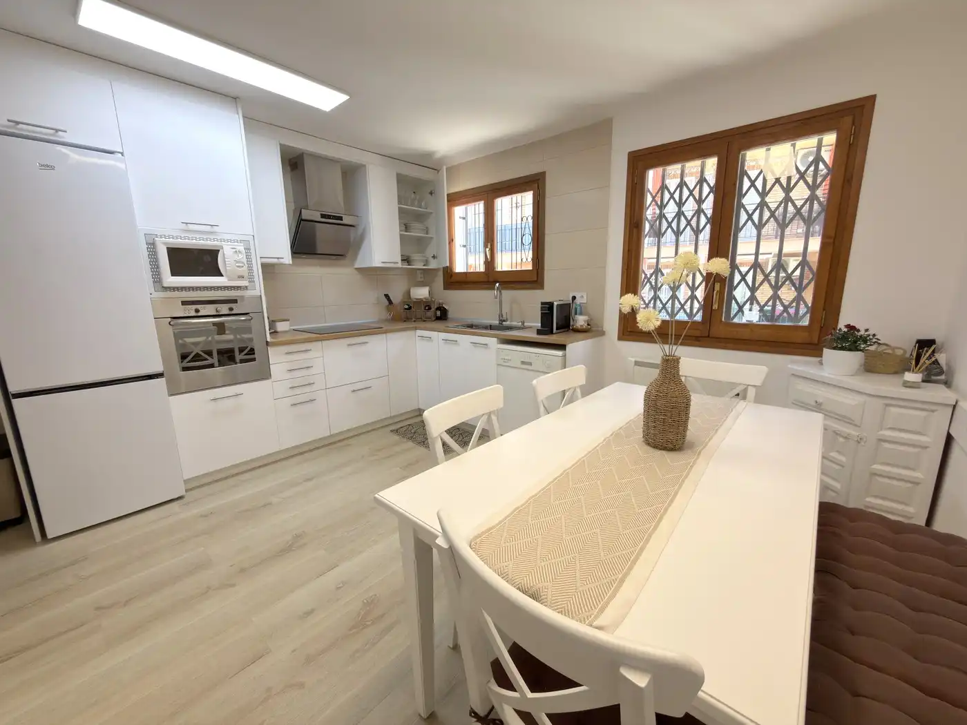 Kitchen of Detached homes for sale in Cunit  with Air Conditioner, Parquet flooring and Terrace