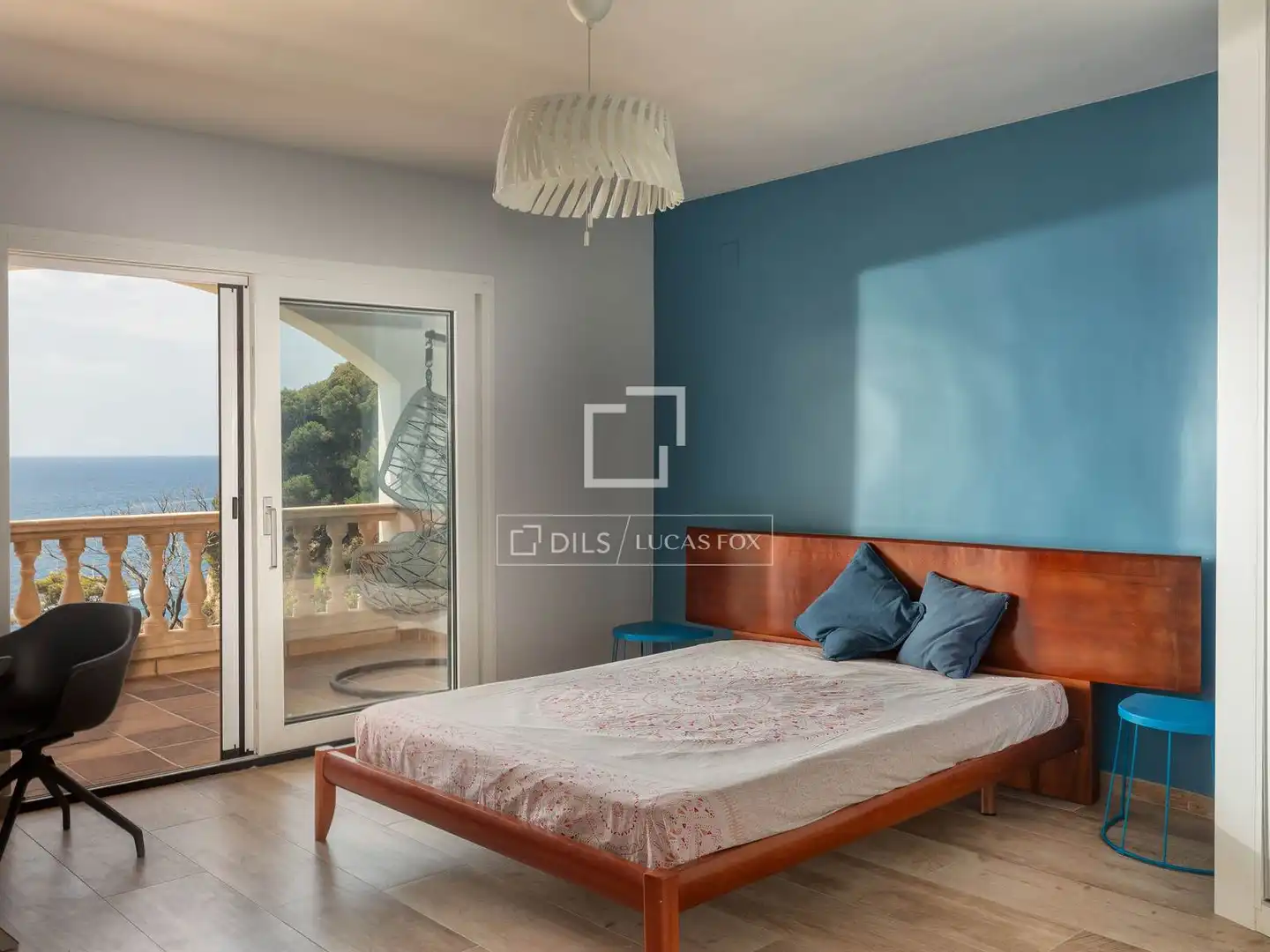 Dormitori de Casa o xalet en venda en Lloret de Mar amb Aire condicionat, Jardí privat i Traster