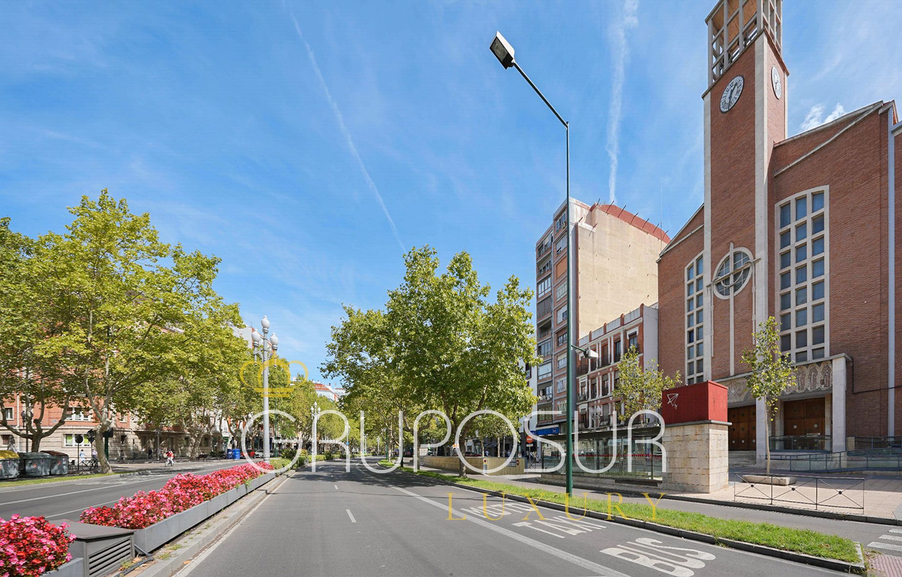 Vista exterior de Pis en venda en Valladolid Capital amb Calefacció, Parquet i Terrassa