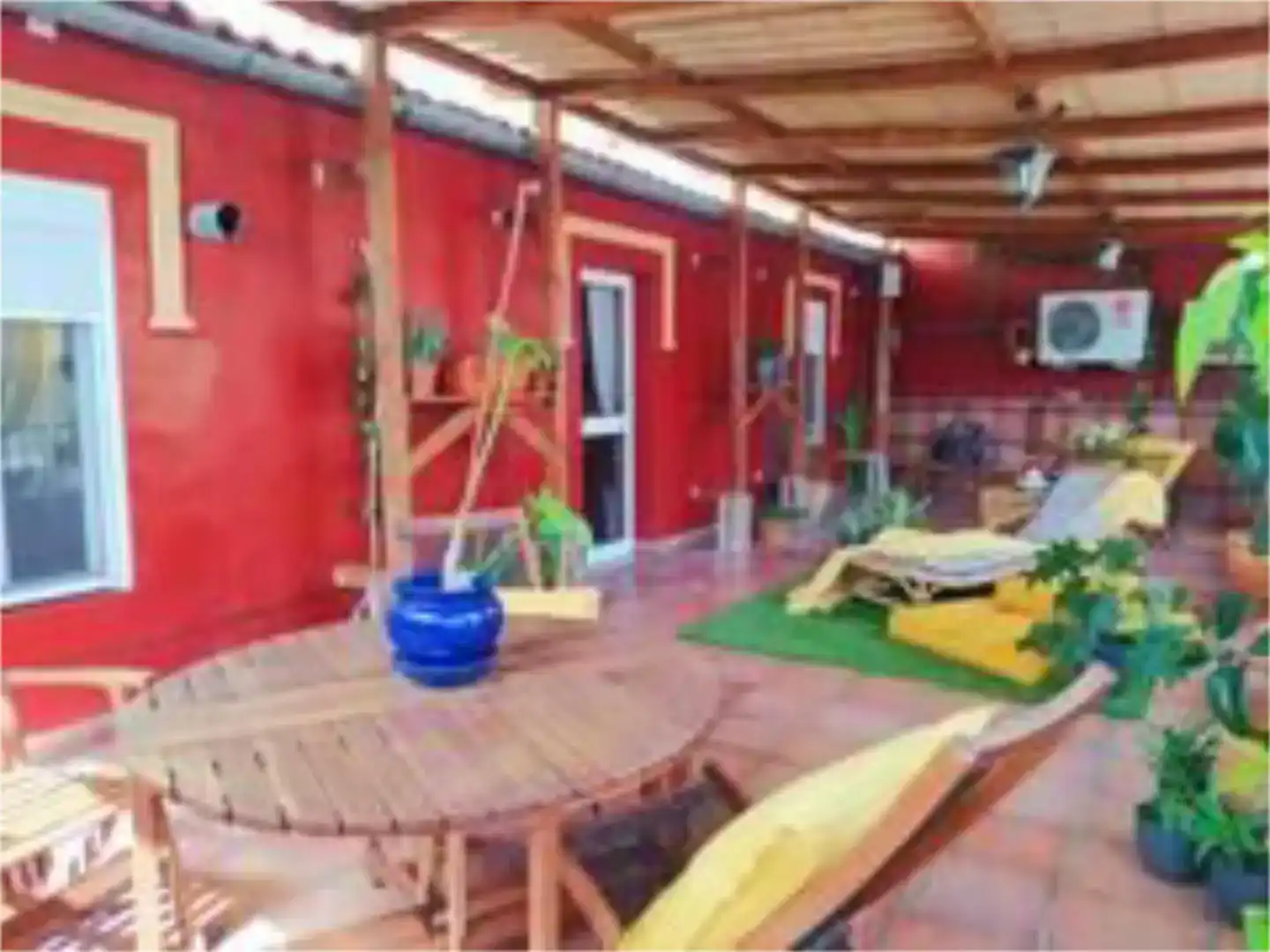Terrasse von Wohnung zur Miete in Écija mit Klimaanlage und Balkon
