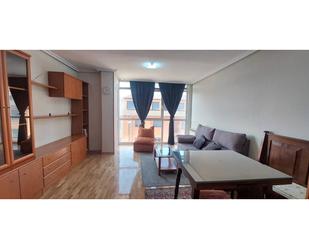 Living room of Apartment for sale in Villaquilambre  with Heating, Parquet flooring and Furnished