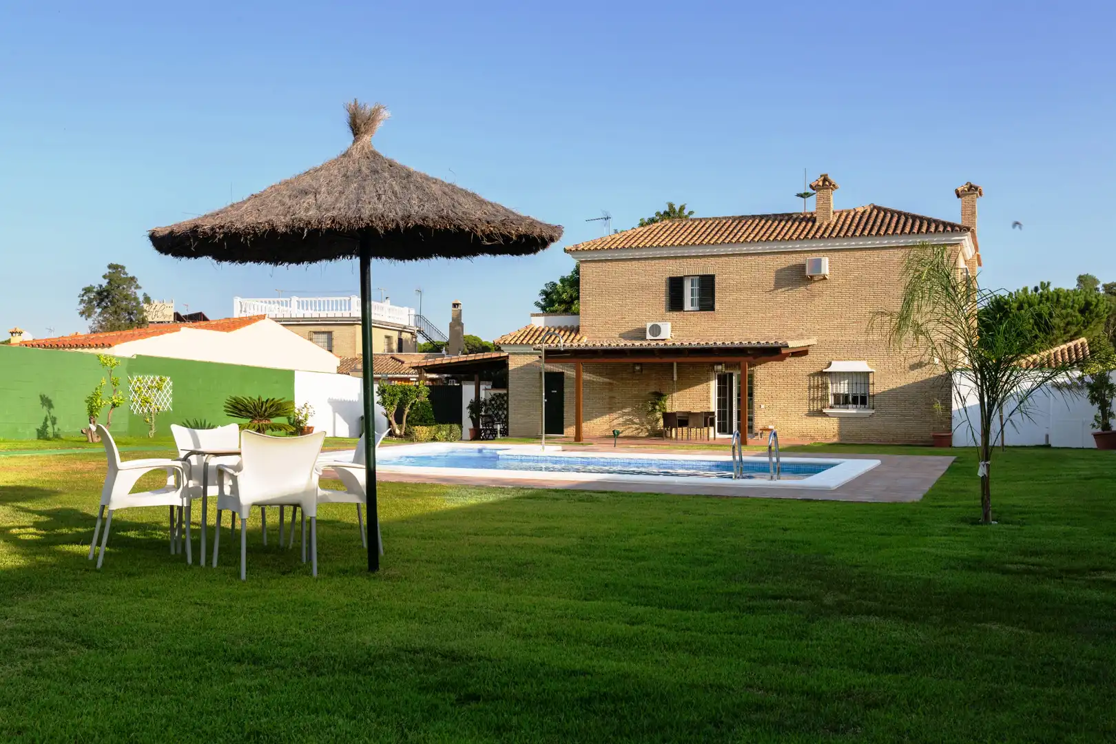 Jardín de Casa o chalet en venta en El Puerto de Santa María con Aire acondicionado, Jardín privado y Terraza