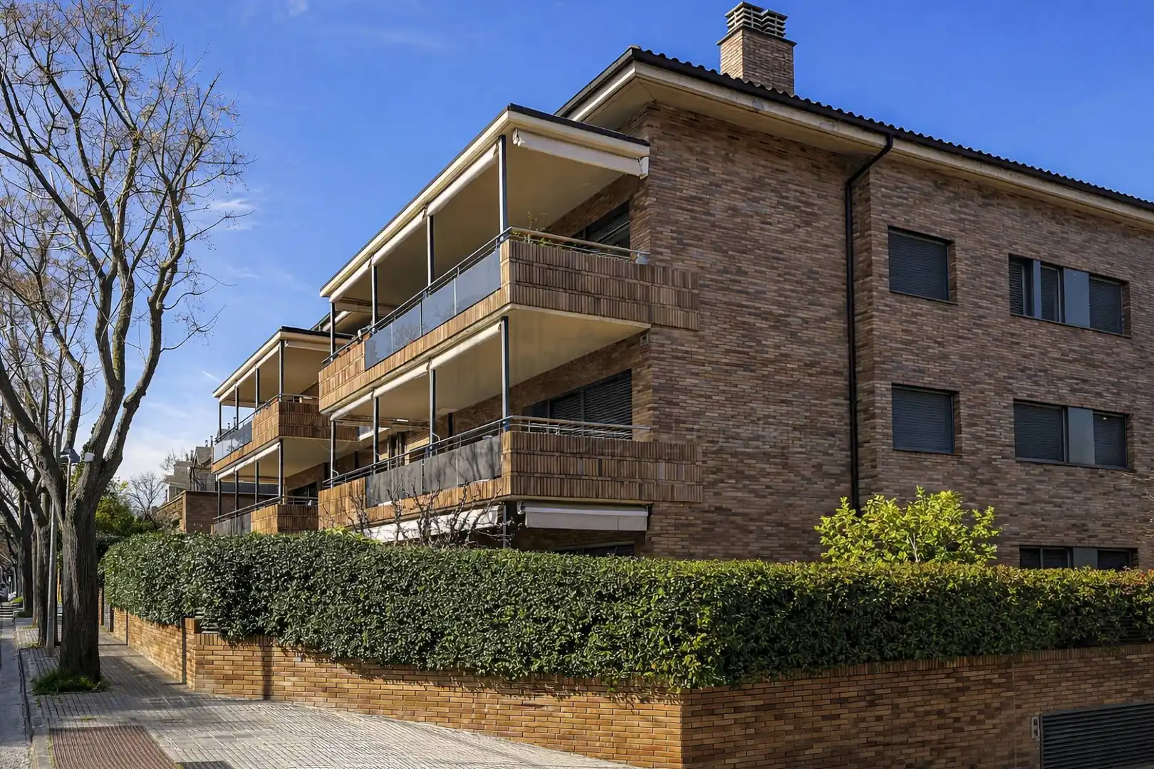 Exterior view of Attic for sale in Sant Cugat del Vallès  with Air Conditioner, Heating and Terrace