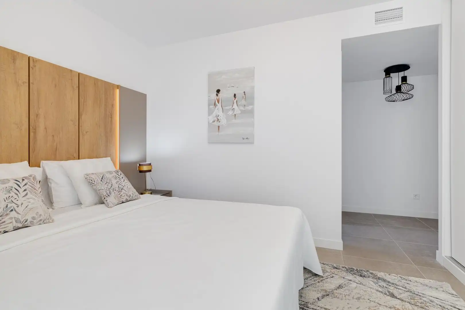 Habitación de Apartamento en venta en Calpe / Calp con Aire acondicionado, Calefacción y Jardín privado