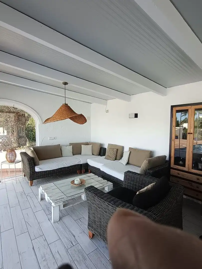 Living room of Houses for sale in Jávea / Xàbia  with Air Conditioner, Private garden and Terrace