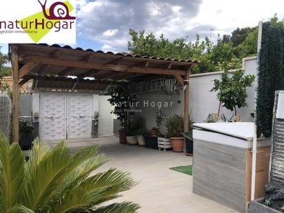 Terrace of Single-family semi-detached for sale in Paterna  with Air Conditioner, Terrace and Swimming Pool