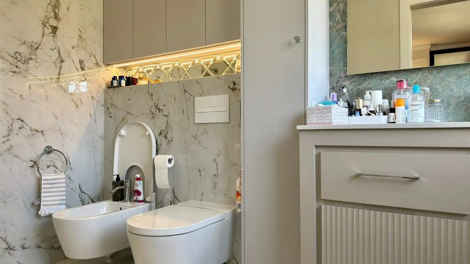 Baño de Casa o chalet en venta en Alicante / Alacant con Aire acondicionado, Calefacción y Jardín privado