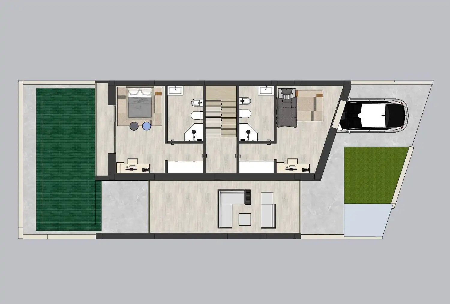 Haus oder Chalet zum Verkauf in La Oliva mit Privatgarten, Terrasse und Gemeinschaftspool