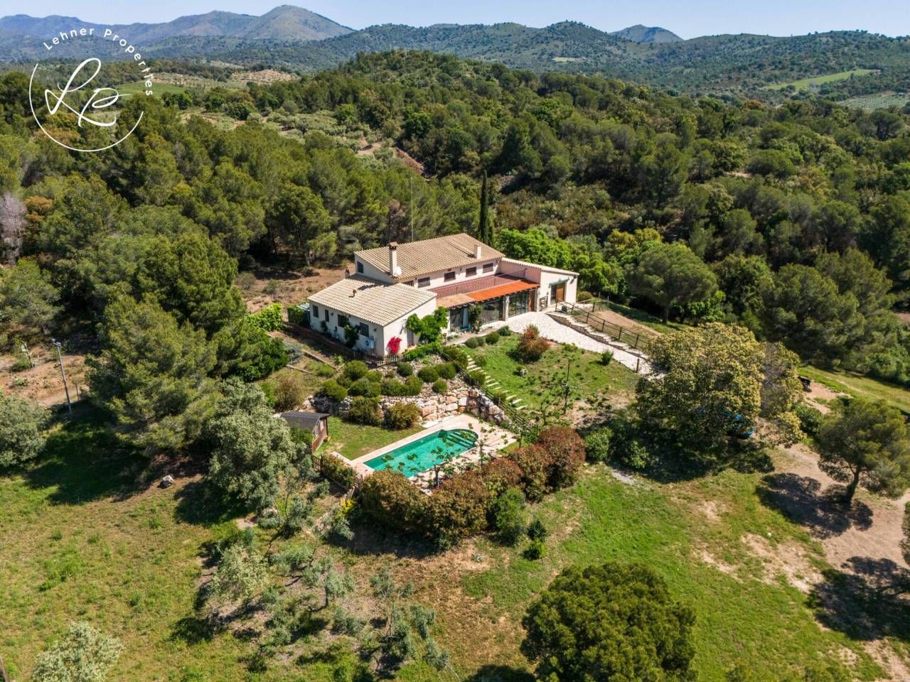 Exterior view of House or chalet for sale in Garriguella  with Air Conditioner, Heating and Private garden