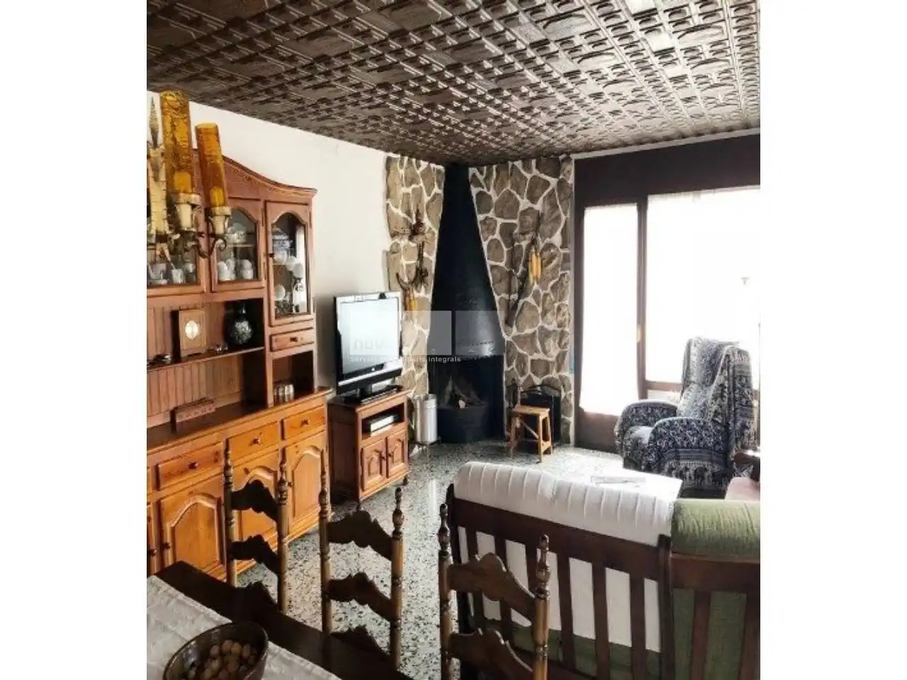 Living room of Flat for sale in Manlleu  with Terrace and Balcony