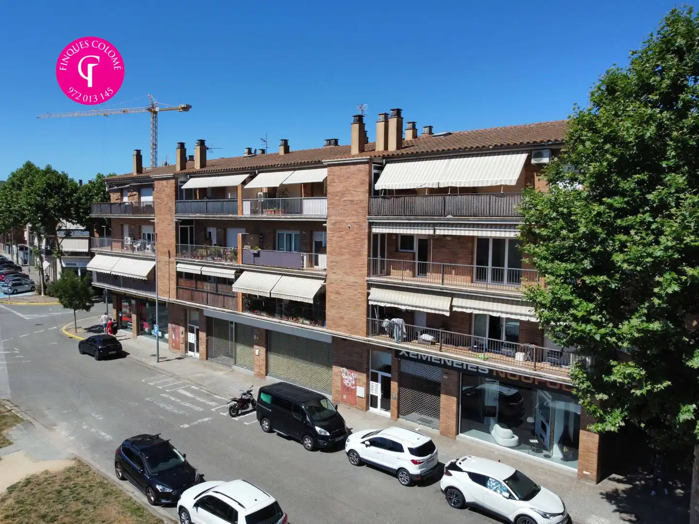 Exterior view of Flat for sale in Sarrià de Ter  with Air Conditioner, Heating and Balcony