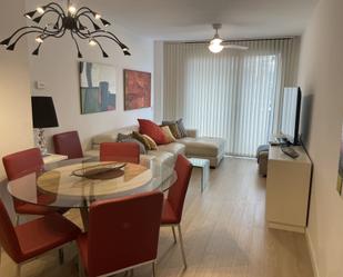 Living room of Flat to rent in  Valencia Capital  with Air Conditioner and Balcony