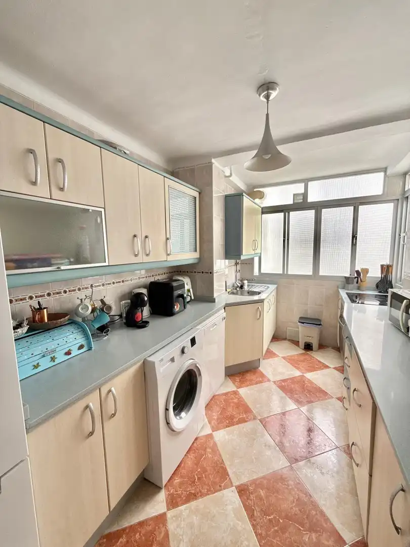 Kitchen of Flat for rent in Málaga  with Furnished