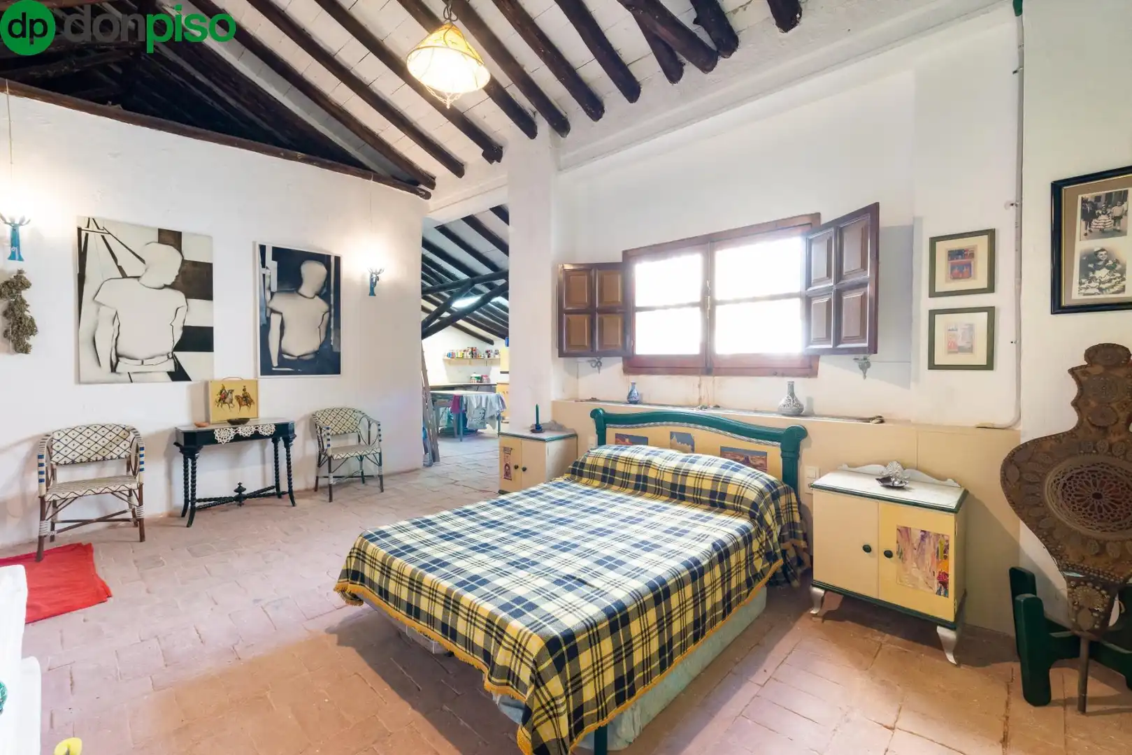 Dormitori de Finca rústica en venda en Pinos Puente amb Jardí privat, Terrassa i Traster