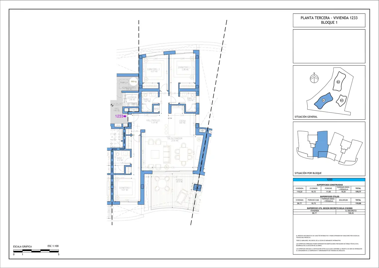 Apartament amb terrassa en venda a Calle San Javier 9, imagen 39