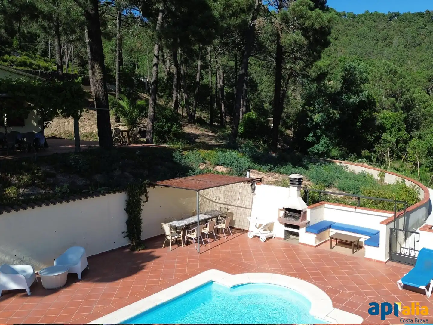 Terrassa de Casa o xalet en venda en Lloret de Mar amb Aire condicionat, Calefacció i Jardí privat
