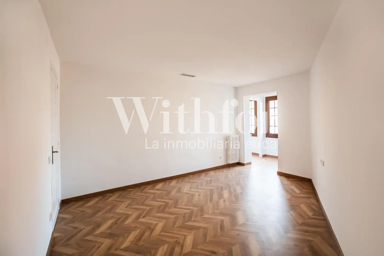Sala de estar de Piso de alquiler en Barcelona con Aire acondicionado, Calefacción y Parquet