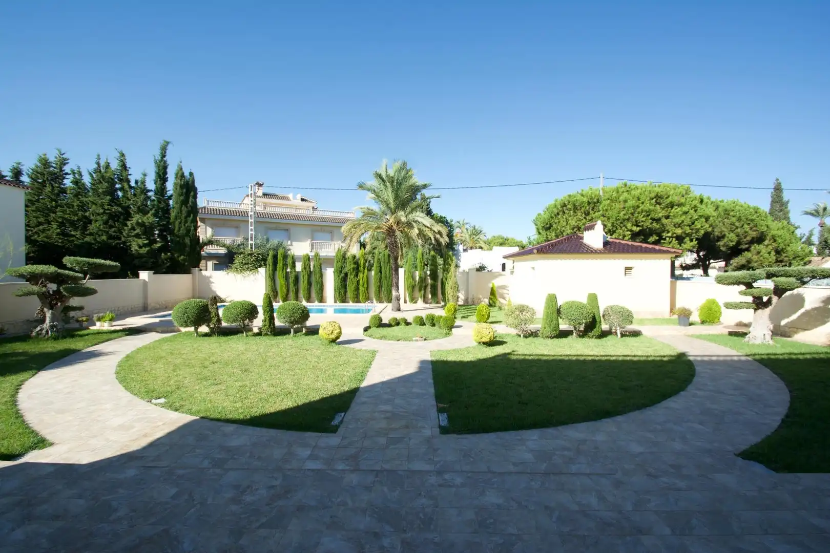 Garten von Haus oder Chalet zum Verkauf in Orihuela mit Klimaanlage, Heizung und Privatgarten