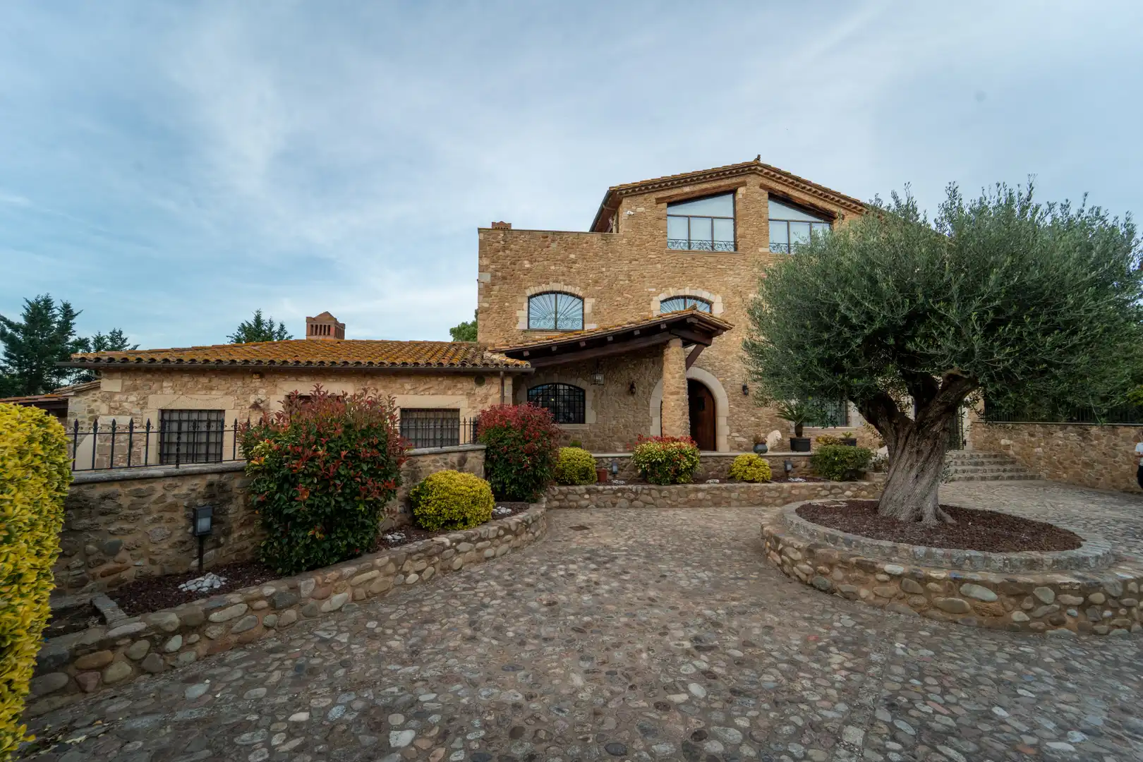 Vista exterior de Finca rústica en venta en Sant Joan de Mollet con Aire acondicionado, Calefacción y Jardín privado
