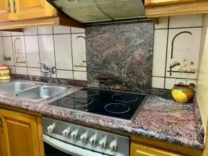 Kitchen of Flat for sale in Valencia  with Air Conditioner, Furnished and Oven