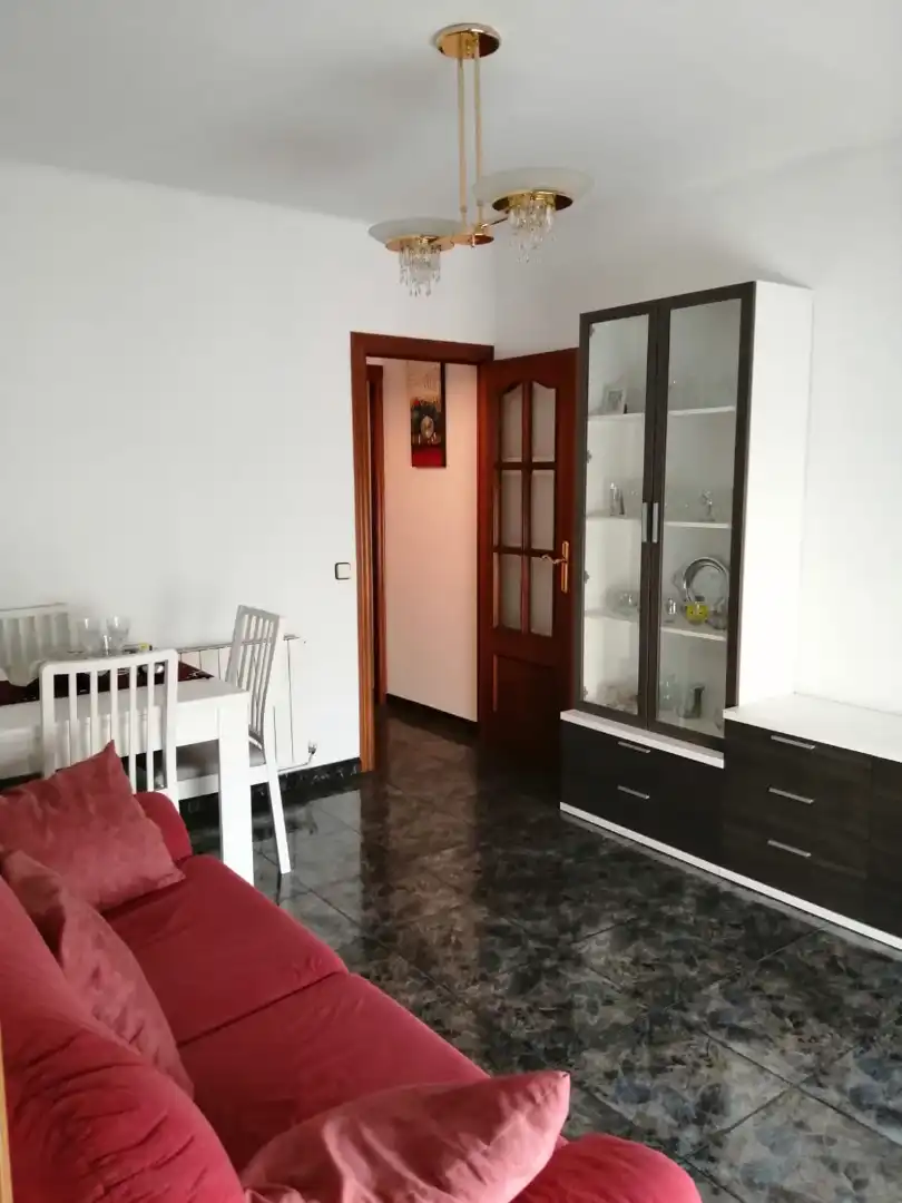 Sala d'estar de Pis en venda en Cerdanyola del Vallès amb Aire condicionat, Calefacció i Moblat