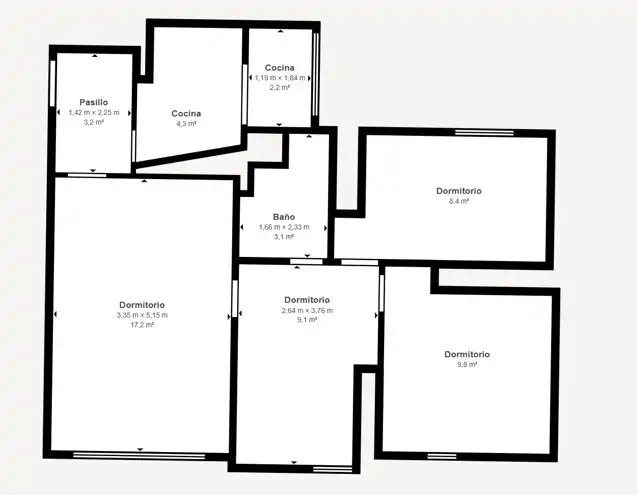 Piso en venta en Parla con Trastero
