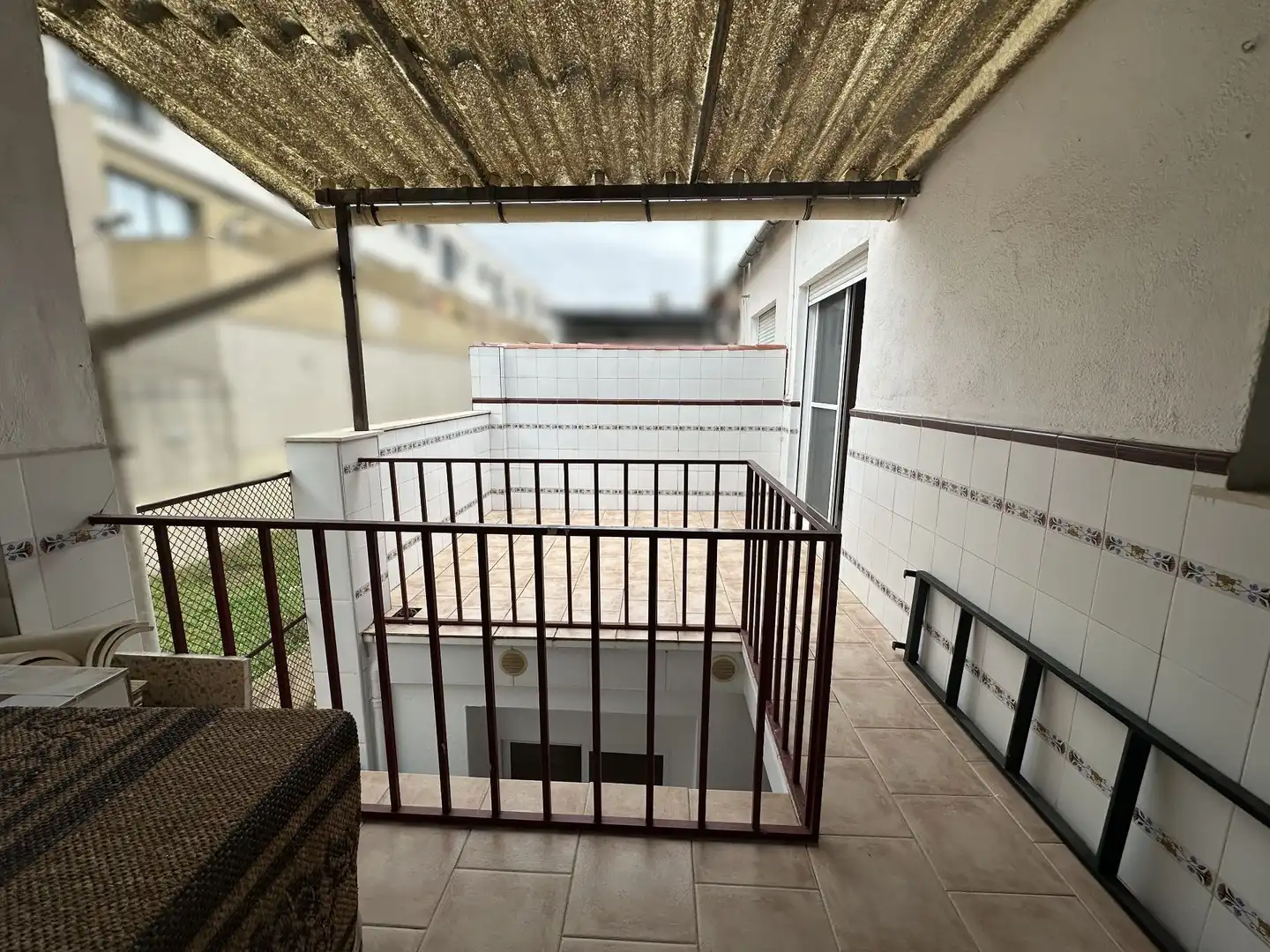 Terraza de Casa adosada en venta en Albaida con Aire acondicionado y Amueblado