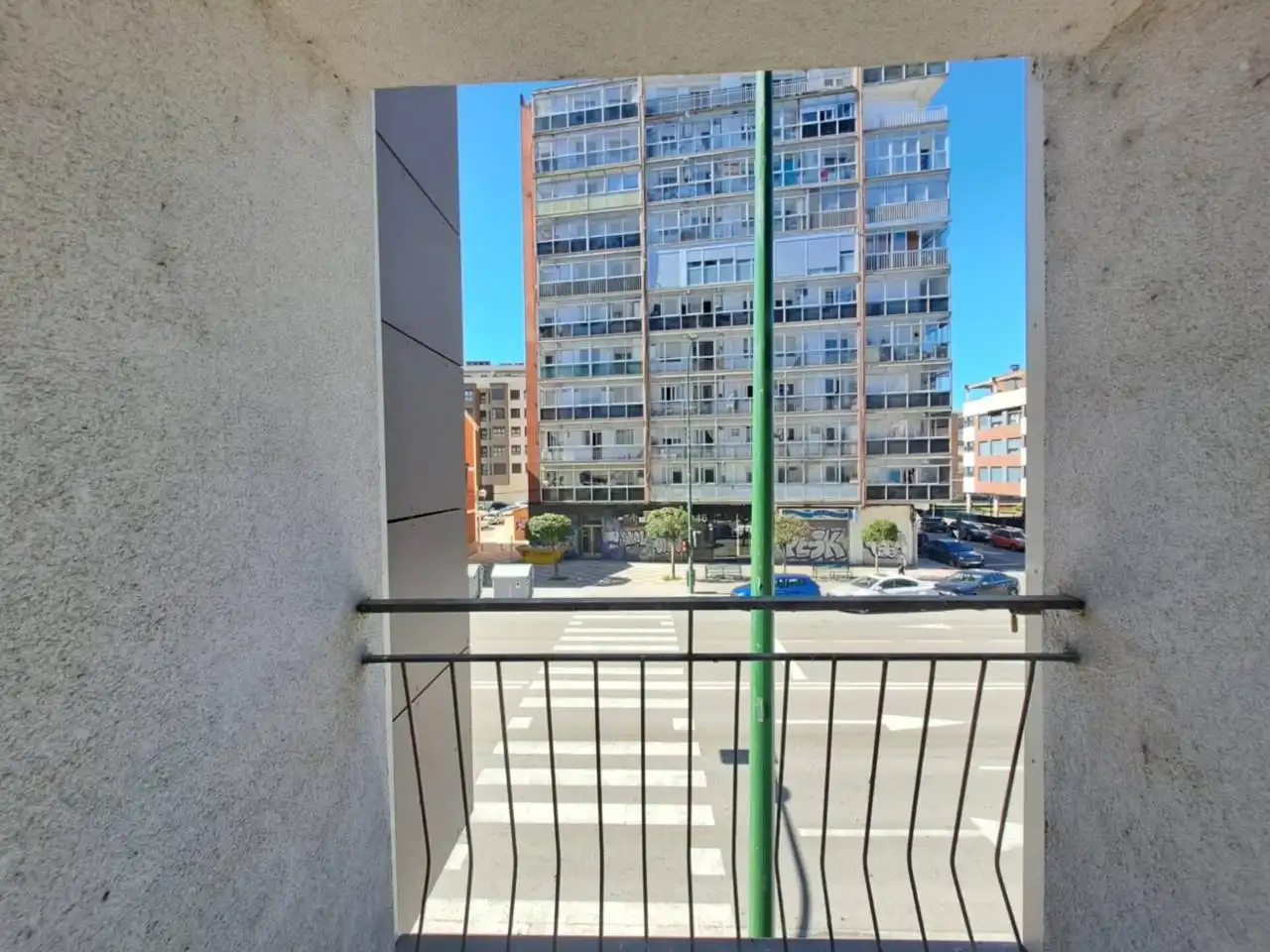 Vista exterior de Piso en venta en Burgos con Calefacción y Terraza
