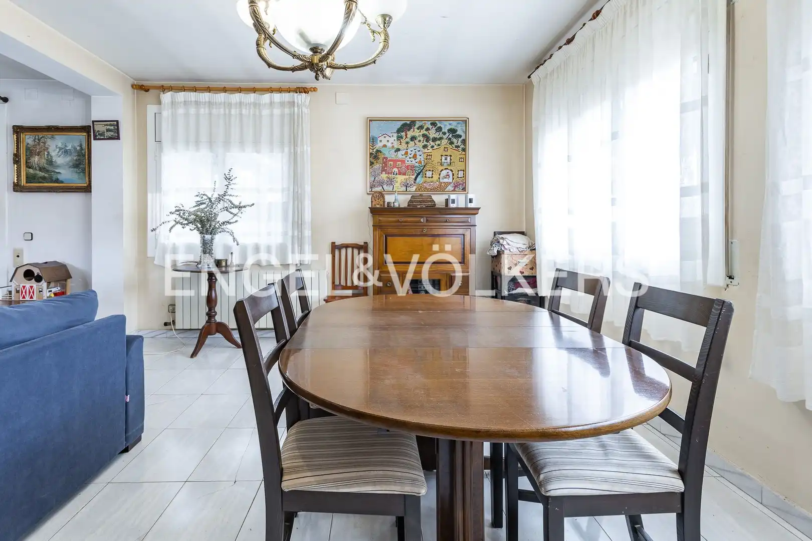 Comedor de Casa o chalet en venta en Vilassar de Dalt con Aire acondicionado, Calefacción y Jardín privado