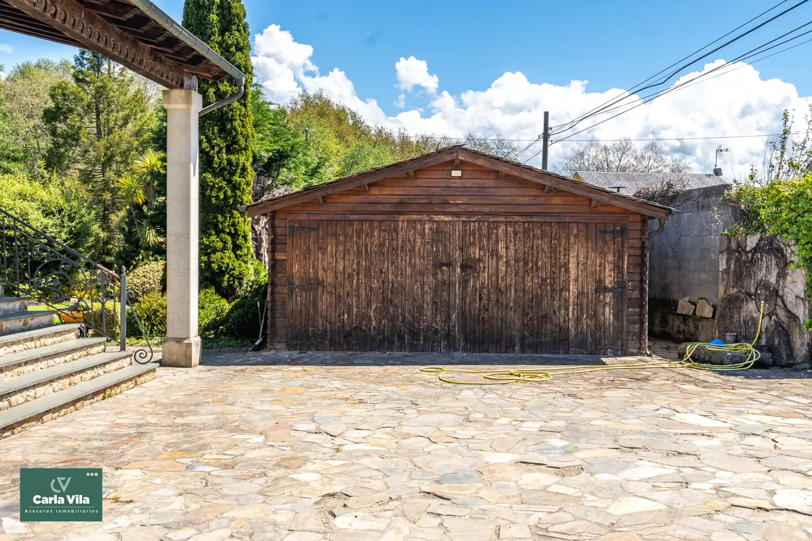 Exterior view of Houses for sale in Lugo  with Heating, Private garden and Parquet flooring