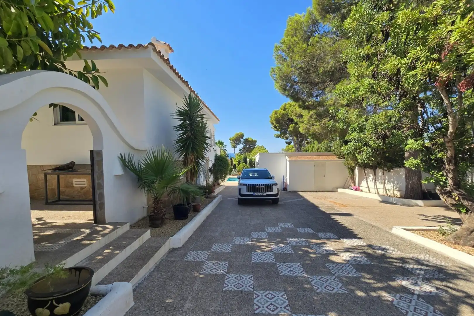 Vista exterior de Casa o chalet en venta en Altea con Aire acondicionado, Calefacción y Jardín privado