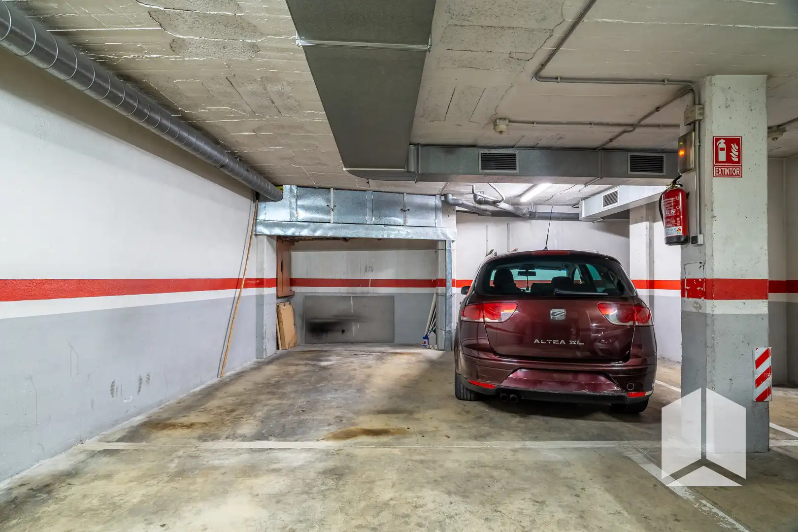 Parking of Flat for sale in Castelldefels  with Swimming Pool and Balcony