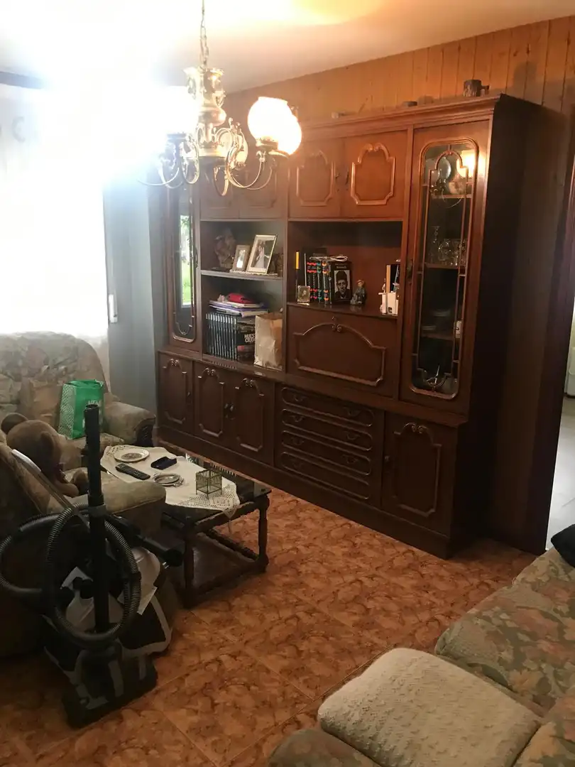 Wohnzimmer von Haus oder Chalet zum Verkauf in Oza dos Ríos mit Privatgarten und Abstellraum