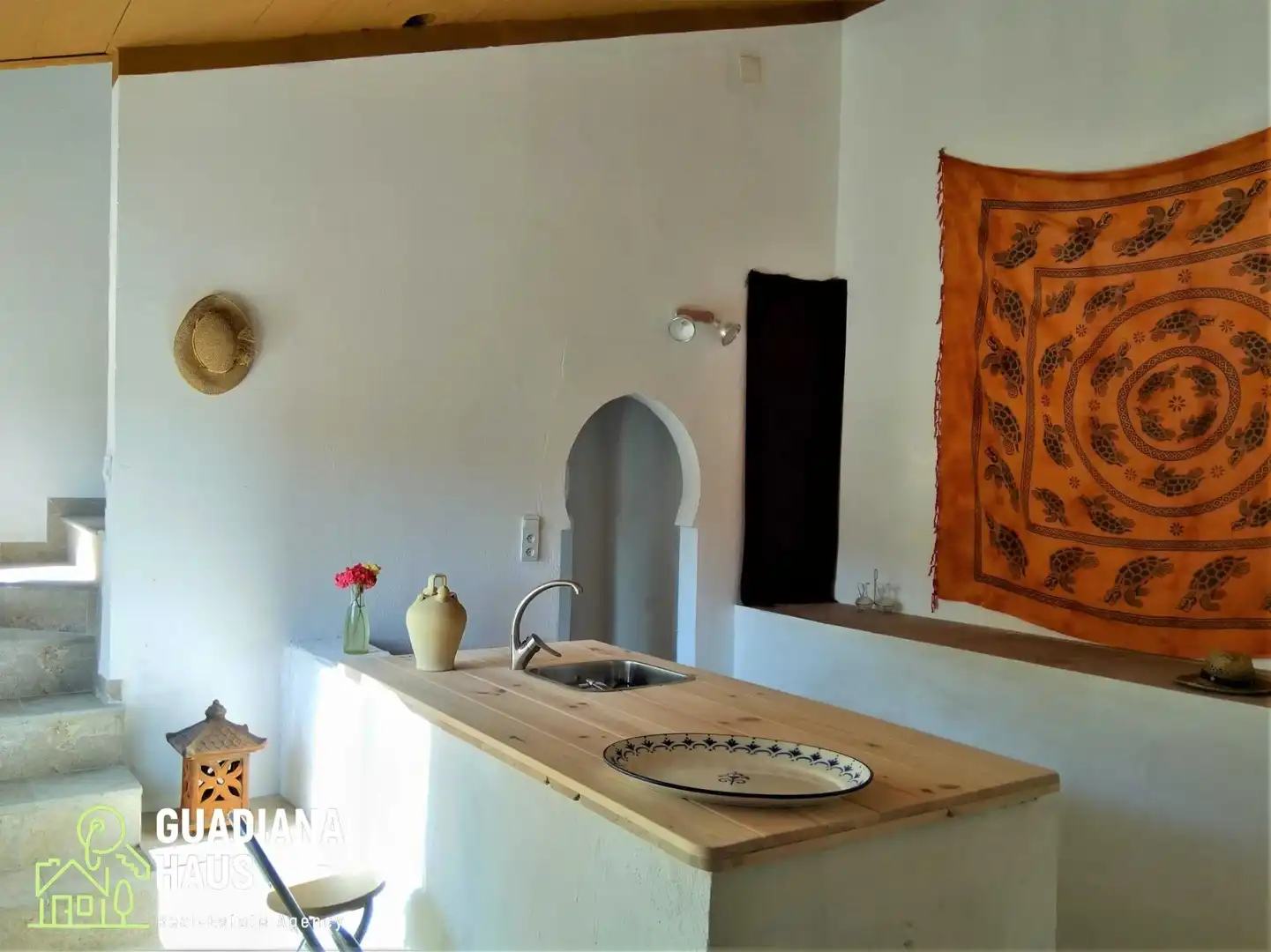 Kitchen of Country homes for sale in Sanlúcar de Guadiana  with Private garden, Terrace and Swimming Pool