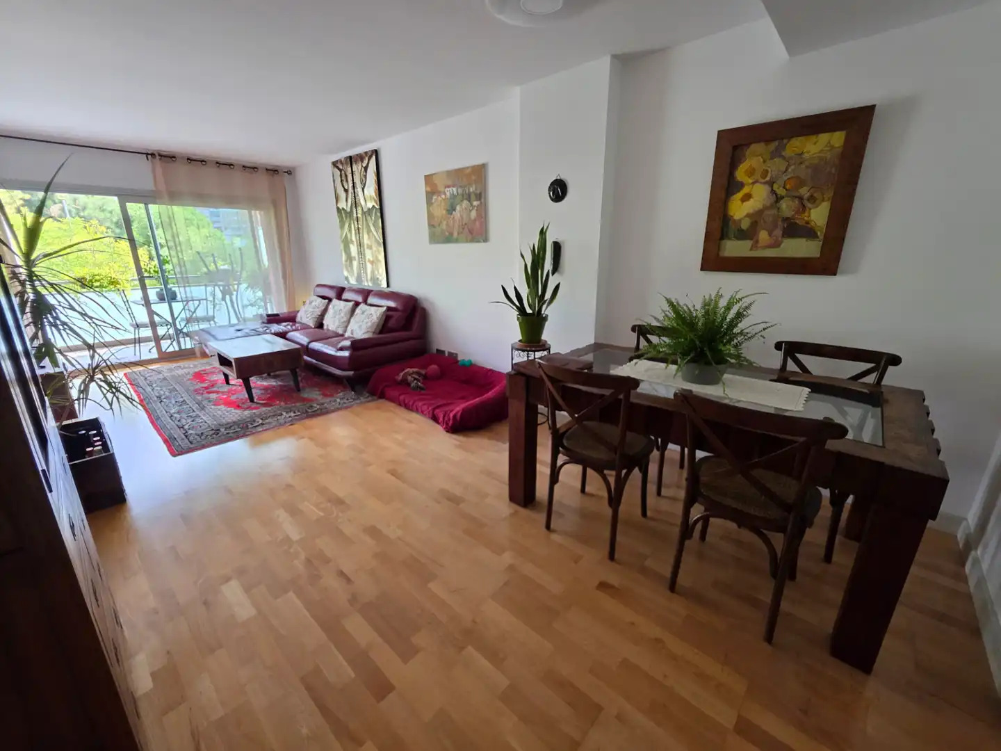 Vista exterior de Piso en venta en Barcelona con Aire acondicionado, Calefacción y Jardín privado