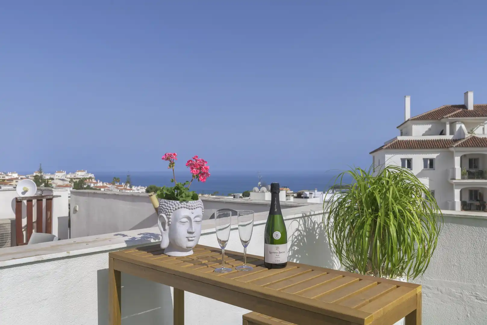 Terraza de Ático en venta en Mijas con Aire acondicionado, Terraza y Piscina