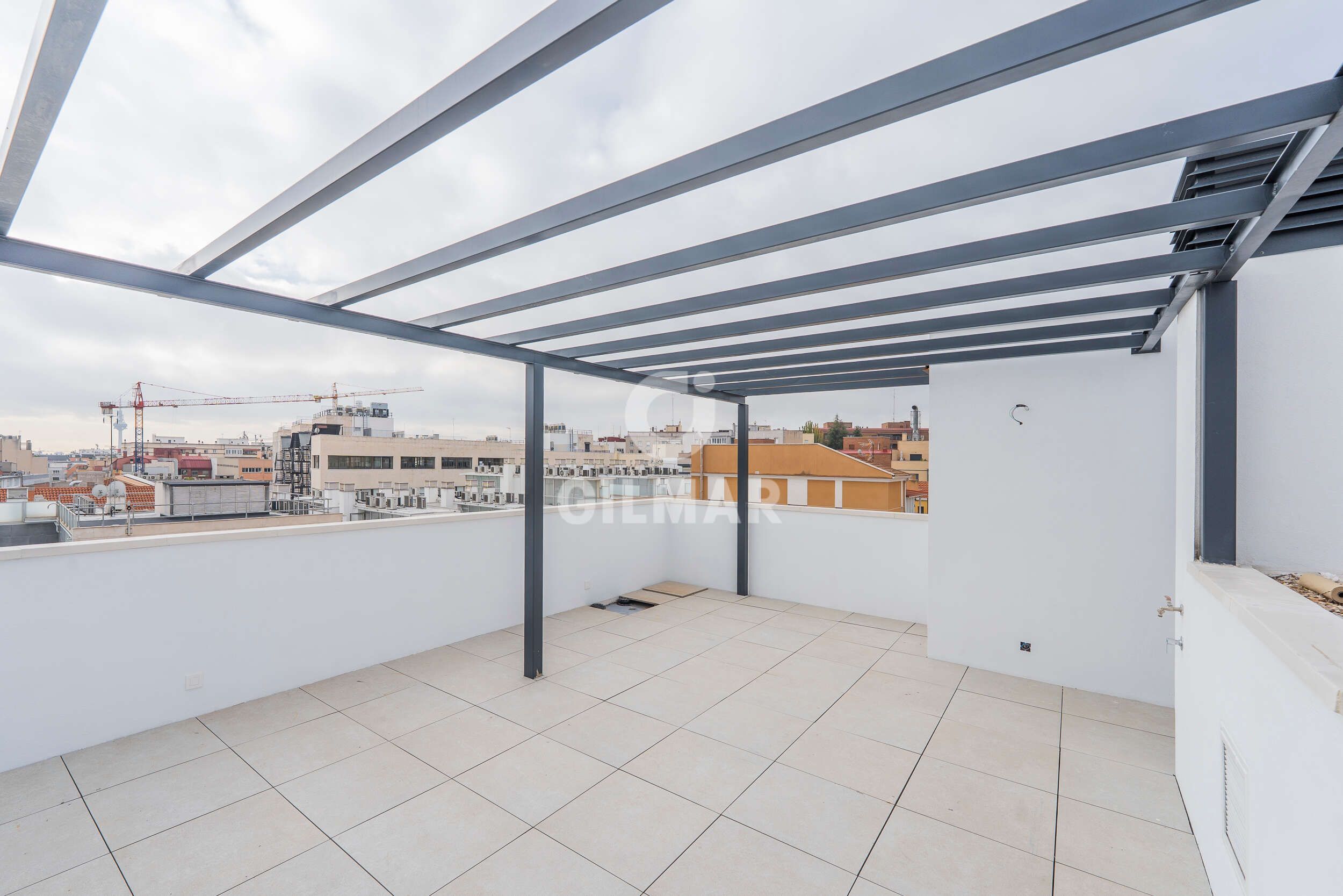 Terrace of Attic for sale in  Madrid Capital  with Heating, Storage room and Balcony