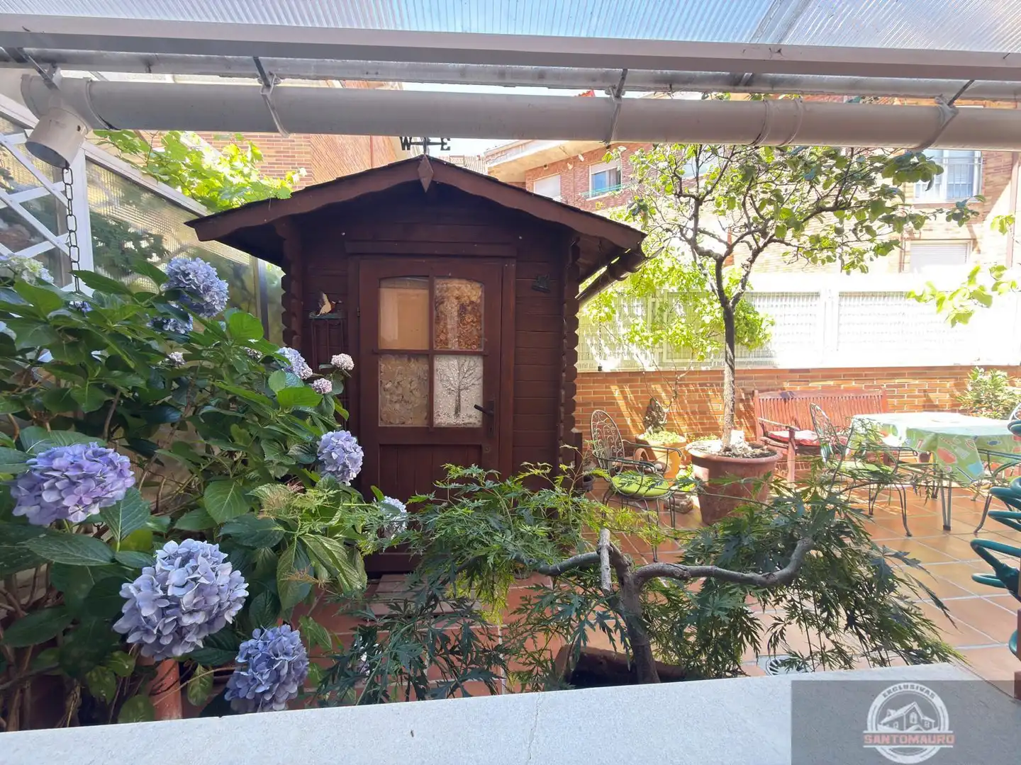 Garden of Flat for sale in Galapagar  with Heating, Parquet flooring and Terrace