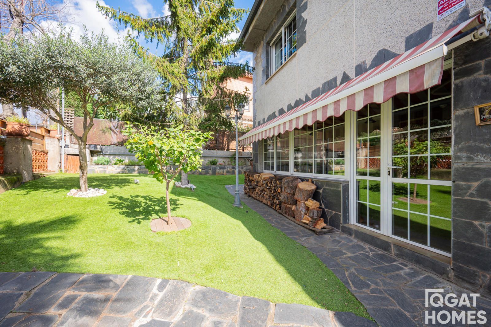 Jardín de Casa o chalet en venta en Sant Cugat del Vallès con Aire acondicionado, Calefacción y Terraza