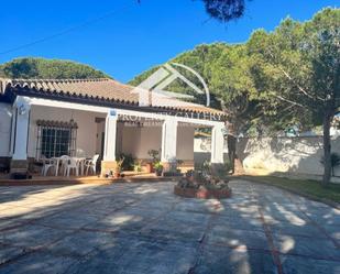 Exterior view of House or chalet for sale in Chiclana de la Frontera  with Air Conditioner, Terrace and Furnished